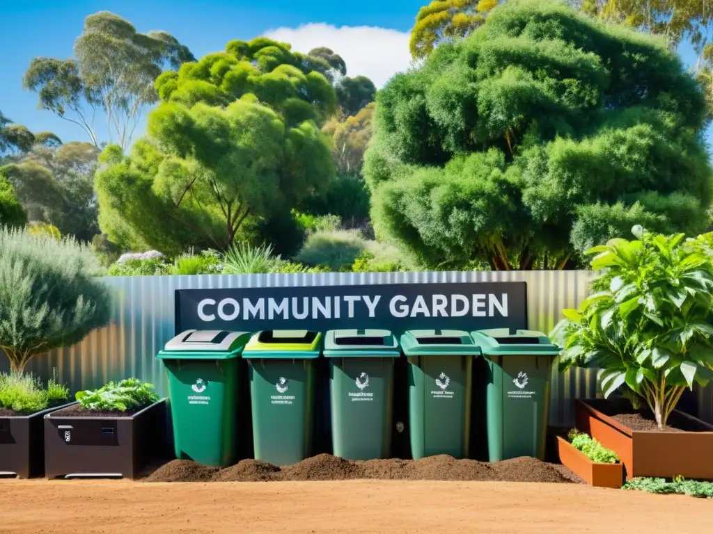 Un jardín comunitario en Australia, armonía entre educación ambiental y sostenibilidad práctica