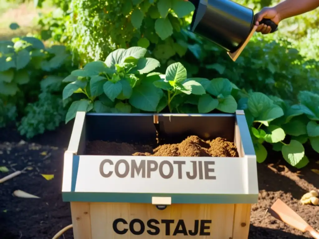 Un grupo colabora en el compostaje sostenible, promoviendo la cultura del compostaje en negocios