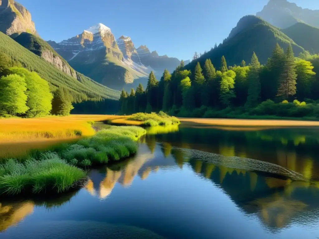 Imagen impactante de un paisaje natural sereno, capturada con detalle en un iPhone