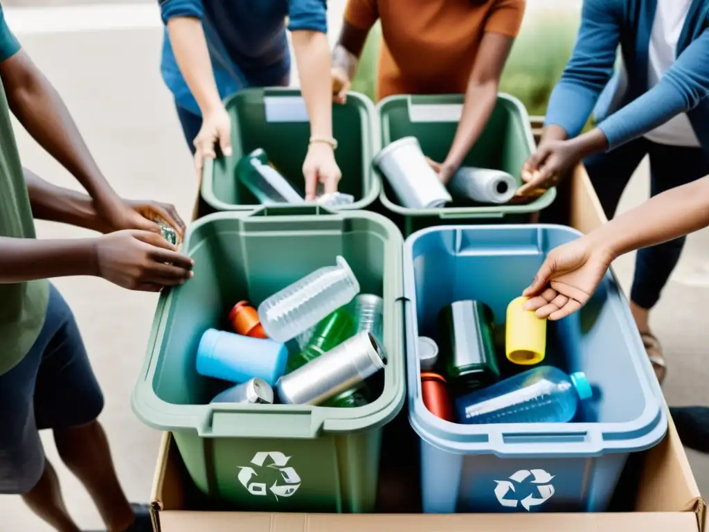 Unidos en la clasificación de residuos para promover la salud comunitaria y la sostenibilidad ambiental